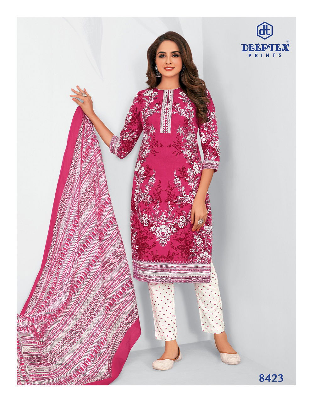 Deeptex Miss India Vol 84 Printed Cotton Dress Material Wholesale Shop In India
